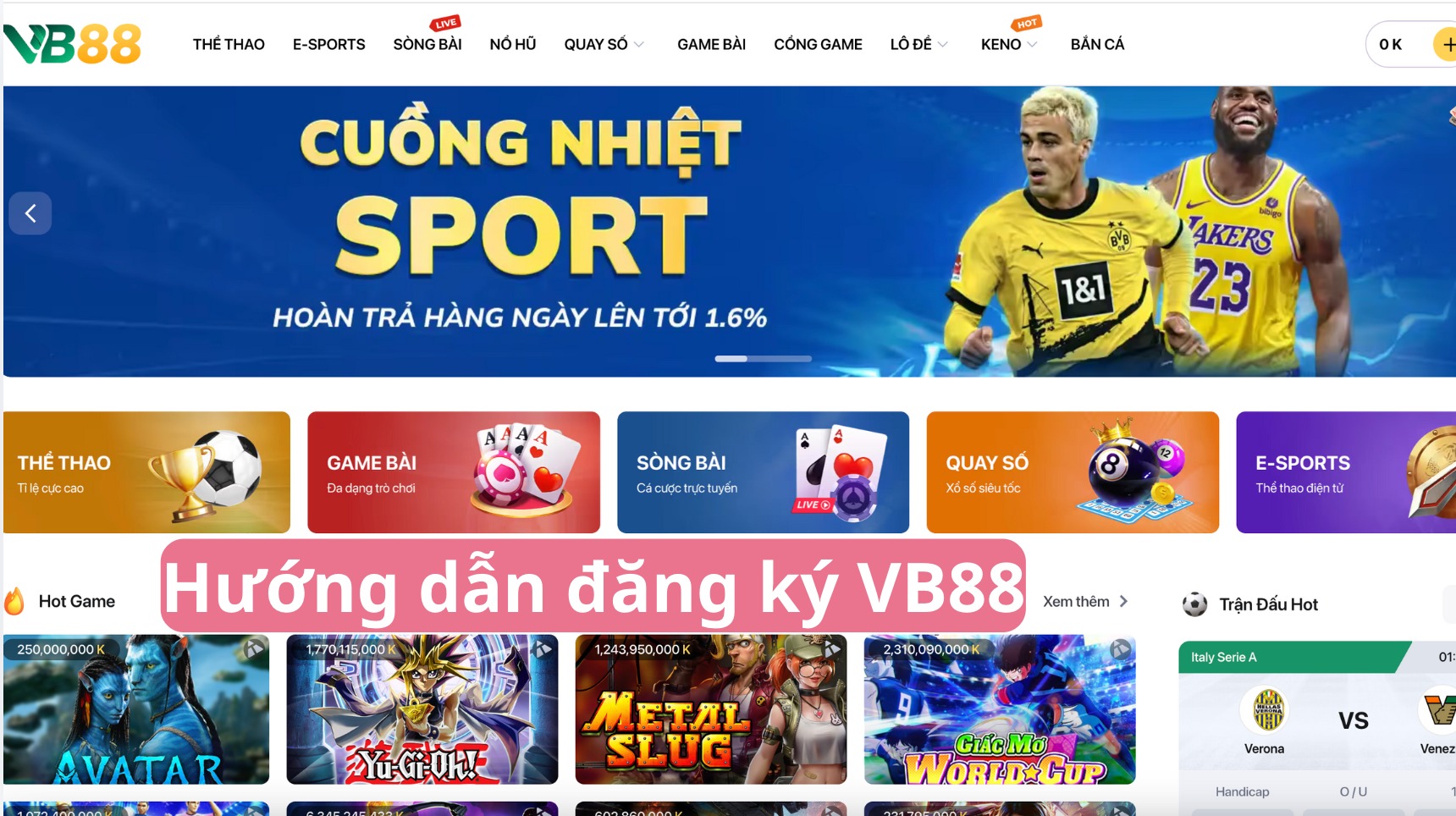 Những điều kiện khi đăng ký tài khoản VB88